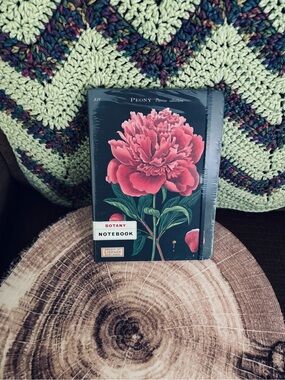 BOTANY Notebook With Peony - NEW